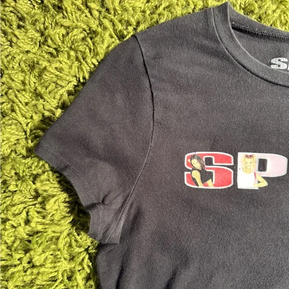 Spice Girls Graphic Baby Tee | Cropped Y2K Pop Band T-Shirt | M - Picture 5 of 6